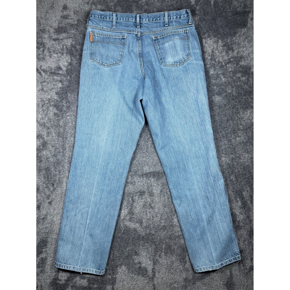 Cinch Jeans Green Label Mens 38x34 Light Wash Denim Straight Leg Casual - Picture 7 of 9
